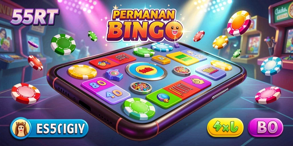 Tampilan menarik dari gameplay Bingo di 55RT.