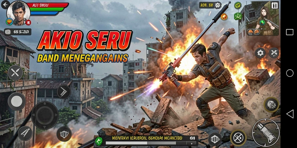 Tangkapan layar 66D menampilkan aksi seru dan menantang gameplay.