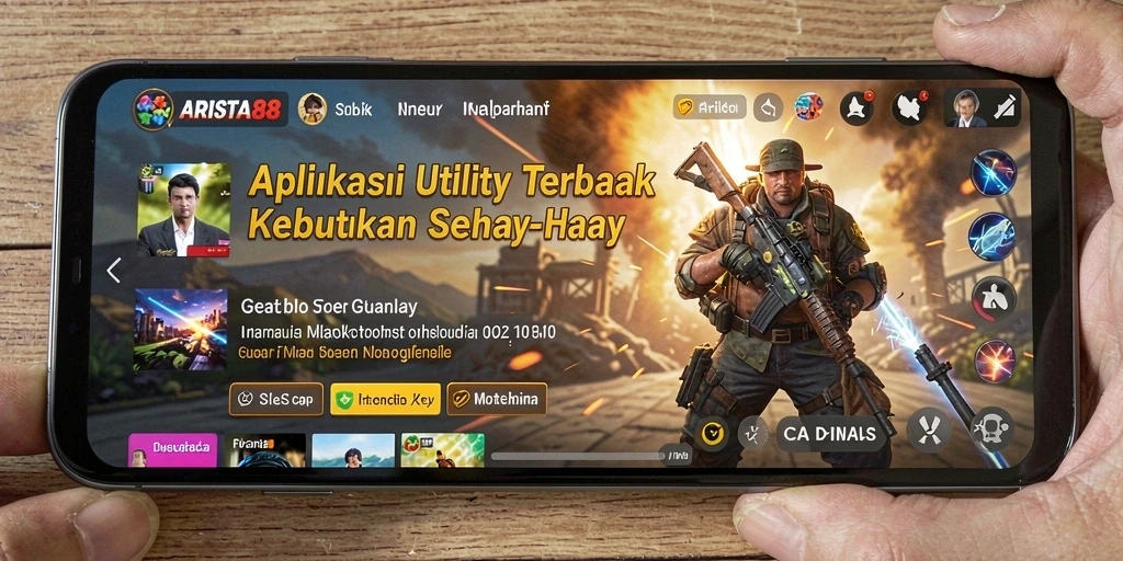 Tampilan ARISTA88 menampilkan fitur-fitur Utility yang memudahkan pengguna.
