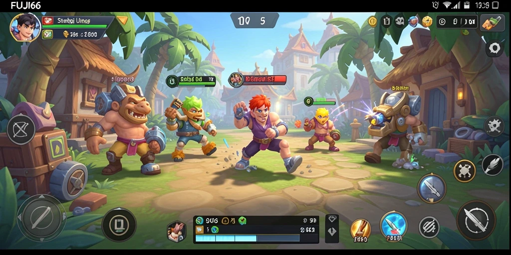 Tampilan gameplay menarik dari FUJI66 dengan berbagai strategi.