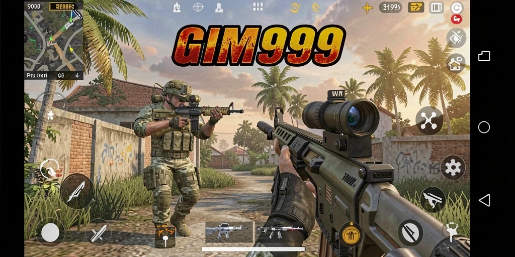Tampilan menakjubkan dari gameplay GIM999 yang mendebarkan.
