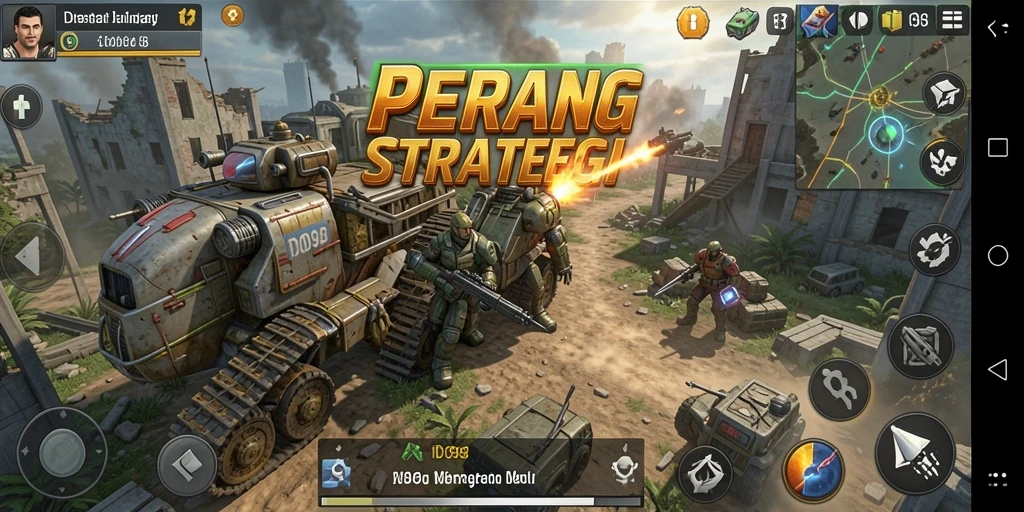 Tampilan menarik dari gameplay ID098 yang penuh strategi.
