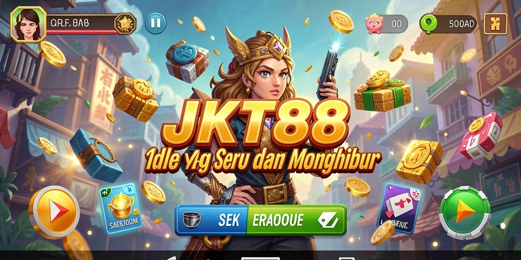 Tampilan gameplay JKT88 yang penuh aksi dan strategi.