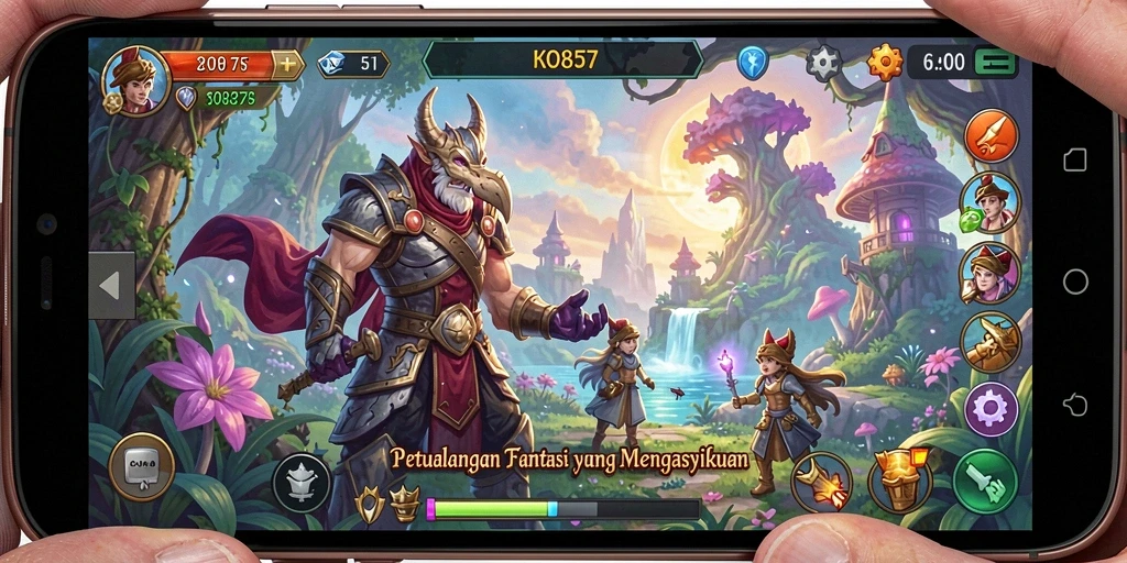 Tampilan gameplay KO857 yang memukau dan mengasyikkan.