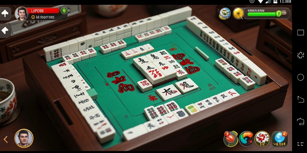 Gameplay seru LPO88 dengan berbagai level Mahjong.