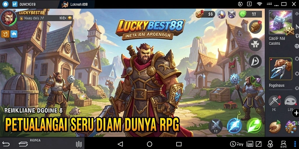 Gameplay menarik dari LUCKYBEST88 menampilkan aksi RPG yang seru.