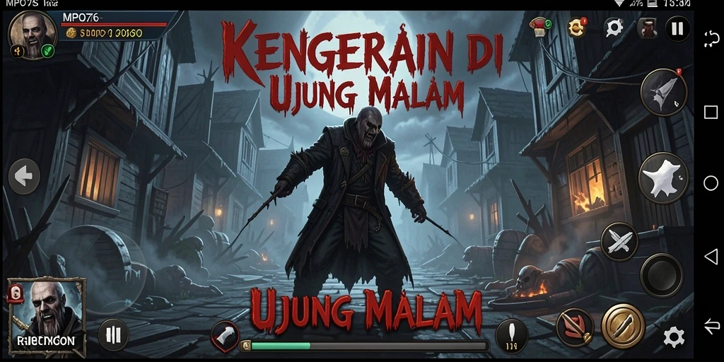 Menampilkan suasana mencekam pada gameplay MPO76.