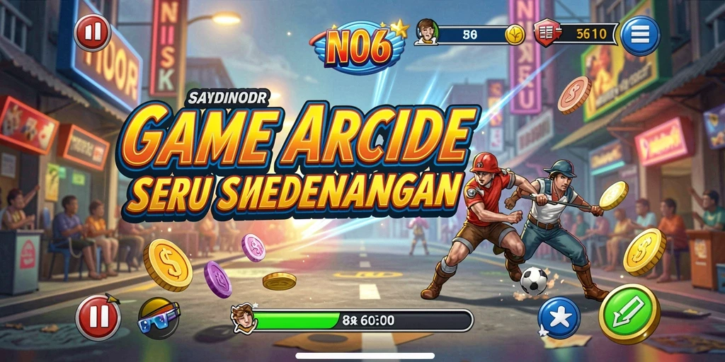 Tampilan gameplay N06 yang menarik dan penuh tantangan.