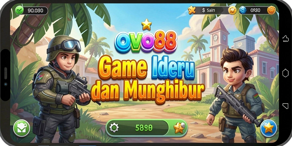 Screenshot utama OVO88 menampilkan gameplay yang seru dan menarik.
