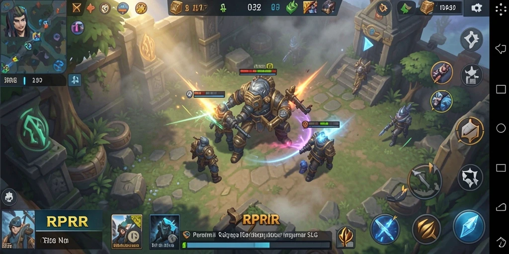 Tampilan gameplay <strong>RPRR</strong> yang menarik dengan grafik yang memukau.