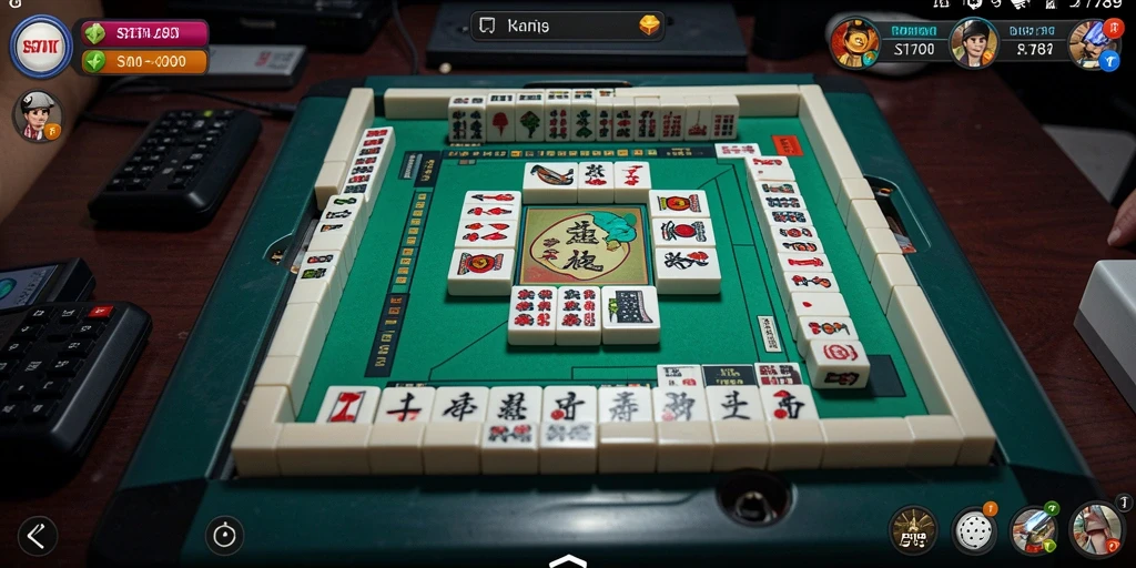 Screenshot ST789 menampilkan gameplay Mahjong yang menarik dan interaktif.