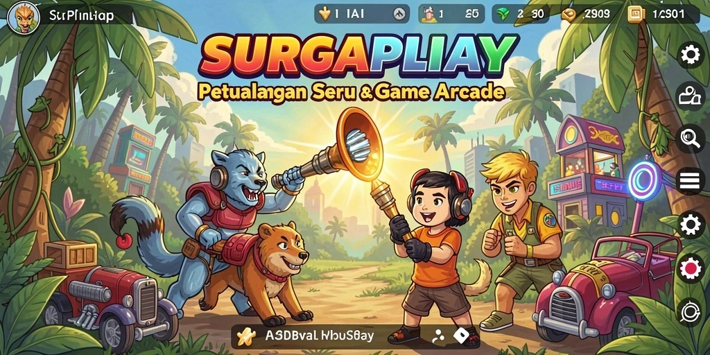 Gameplay seru dan adiktif dari SURGAPLAY
