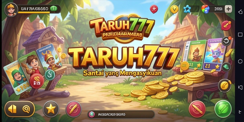 Tampilan gameplay menarik dari TARUH777 yang mengasyikkan.